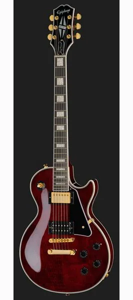 Epiphone Jerry Cantrell Wino LP Custom, yksityiskohta 2