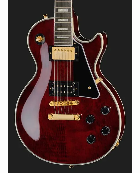 Epiphone Jerry Cantrell Wino LP Custom, yksityiskohta 4