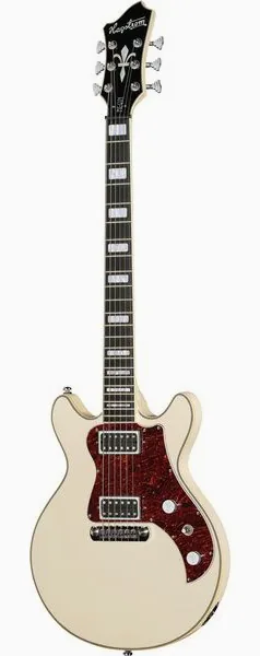 Hagstrom Megin Creme edestä