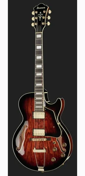 Ibanez AG95QA-DBS, yksityiskohta 2