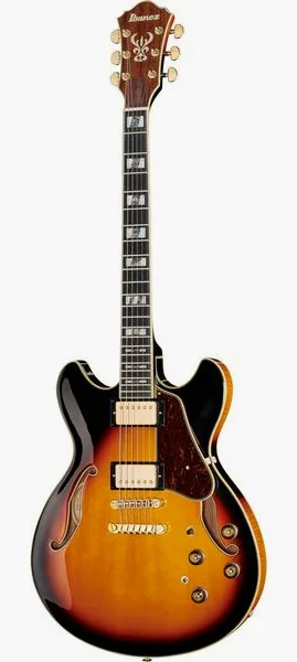 Ibanez AS113-BS edestä