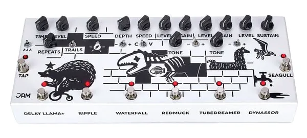 JAM pedals Pink Flow, yksityiskohta 3