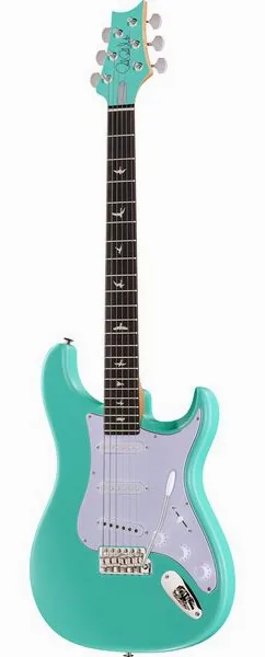 PRS JM Silver Sky edestä