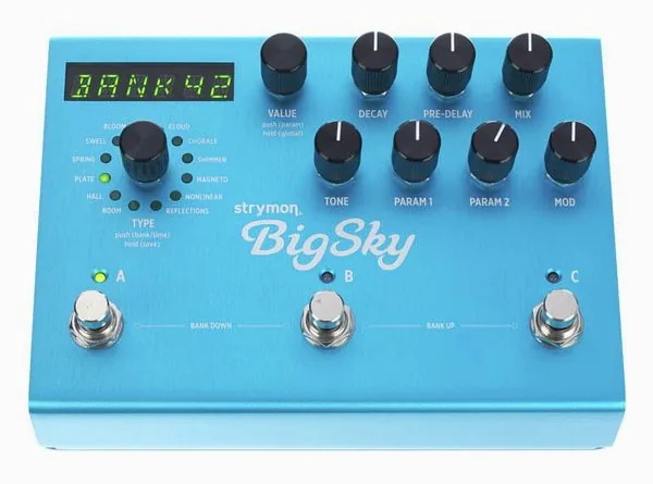 Strymon Big Sky, yksityiskohta 3
