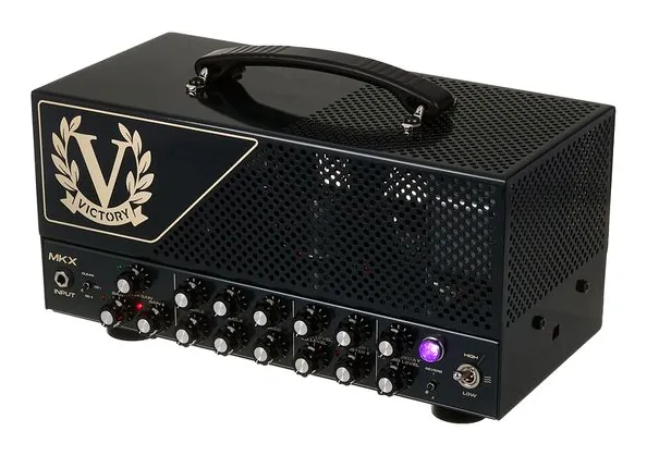 Victory Amplifiers The MKX Lunchbox Head edestä